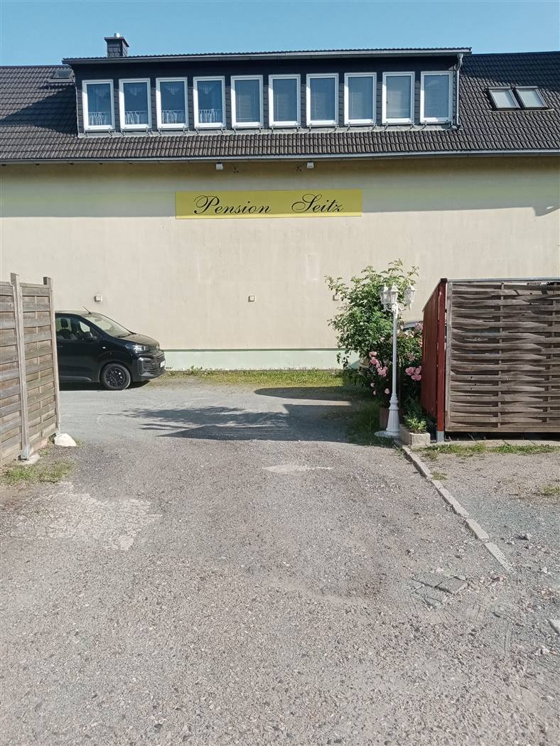Pension Seitz Einfahrt